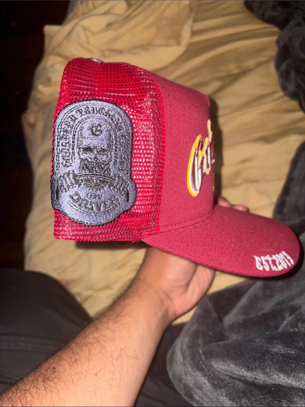 Godspeed Power Maroon Trucker Hat